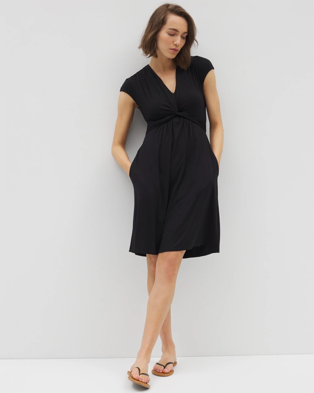 Twist Short Bra Dress