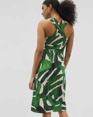 Cross Back Strap Bra Dress