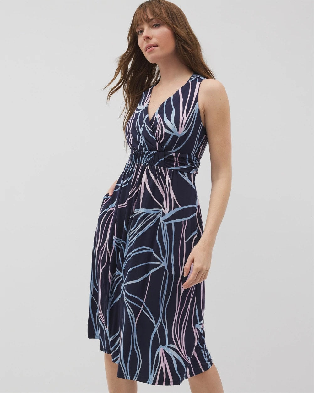Cross Back Strap Bra Dress