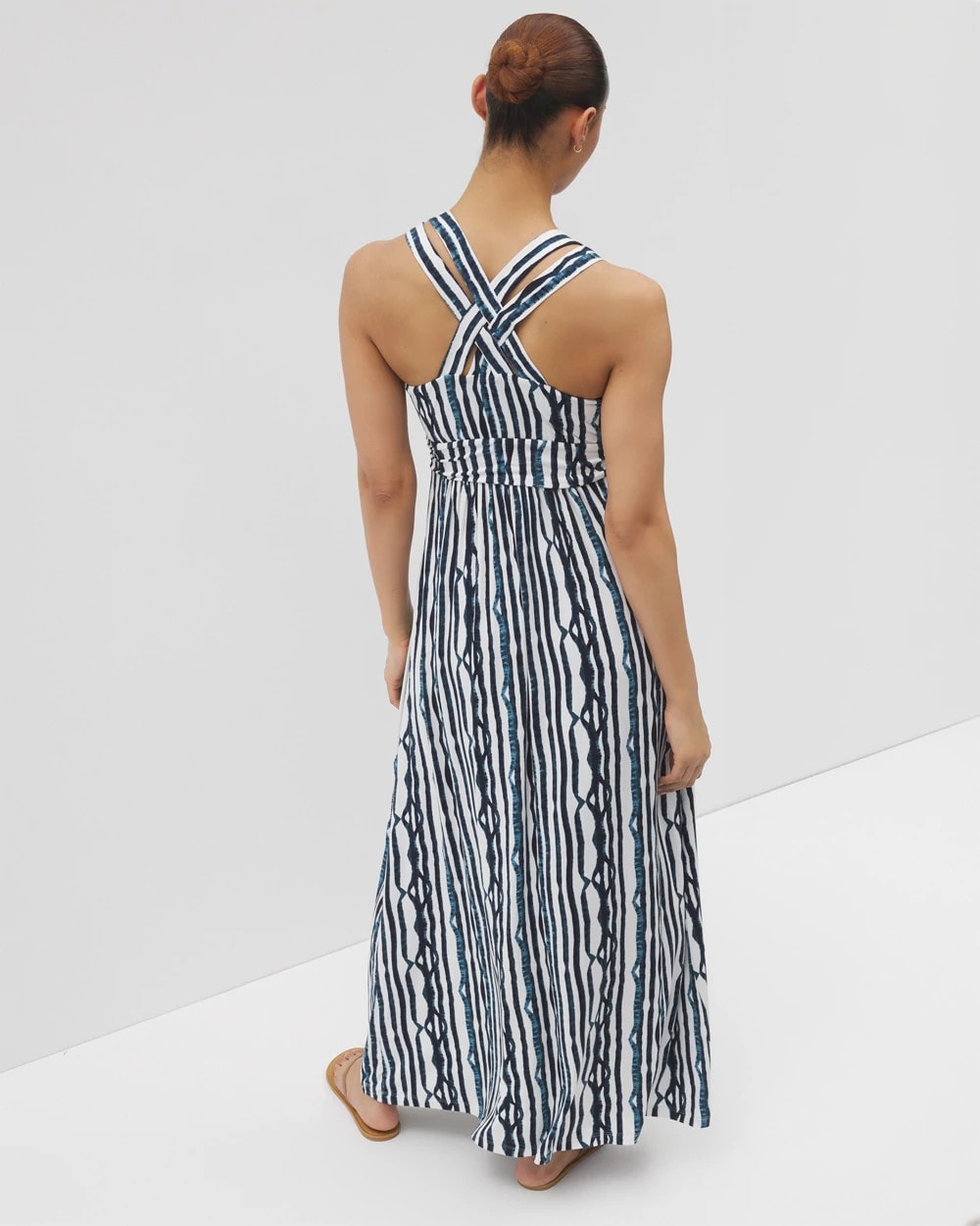 Isla Cross Back Maxi Bra Dress