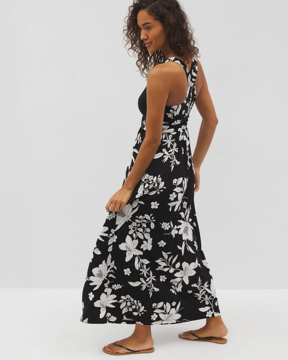 Isla Cross Back Maxi Bra Dress