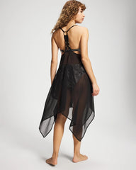La Cote Dazur Handkerchief Hem Dress