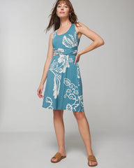 Draped Empire Short Bra Dress
