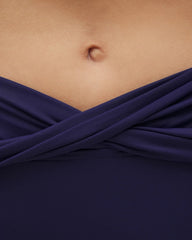 Twist-Front Bikini Bottoms