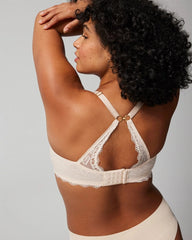 Push-Up Plunge Bra with Lace