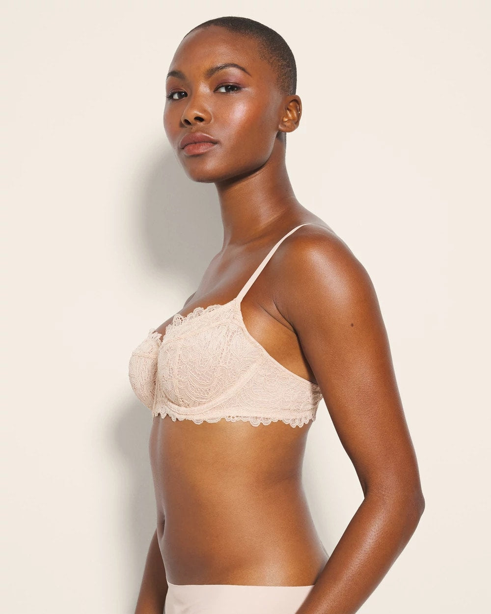 Soma Balconette Unlined Bra with Lace