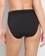 Beattie Side-Shirred Bikini Bottom