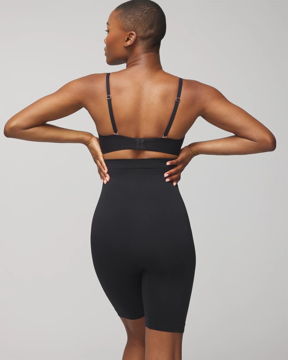 Mid-Level Shaping Seamless High-Waist Thigh Shaper
