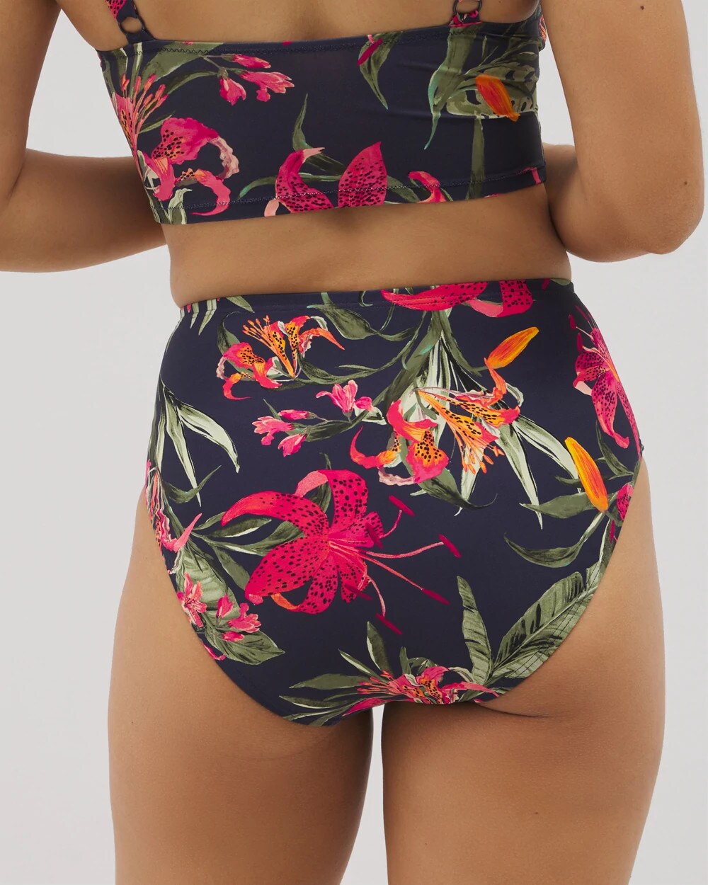 Soma Swim Ruched High-Waist Bikini Bottom
