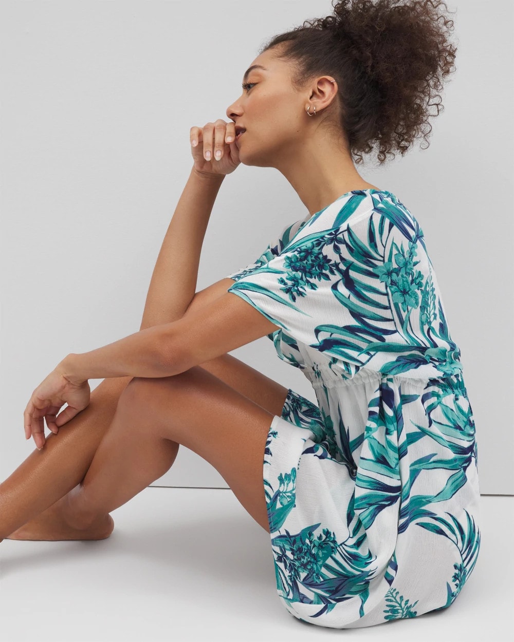 Rayon Crepe Cover Up