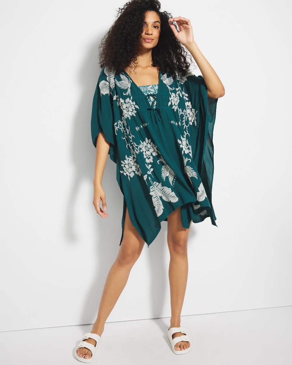 Embroidered Cover-Up