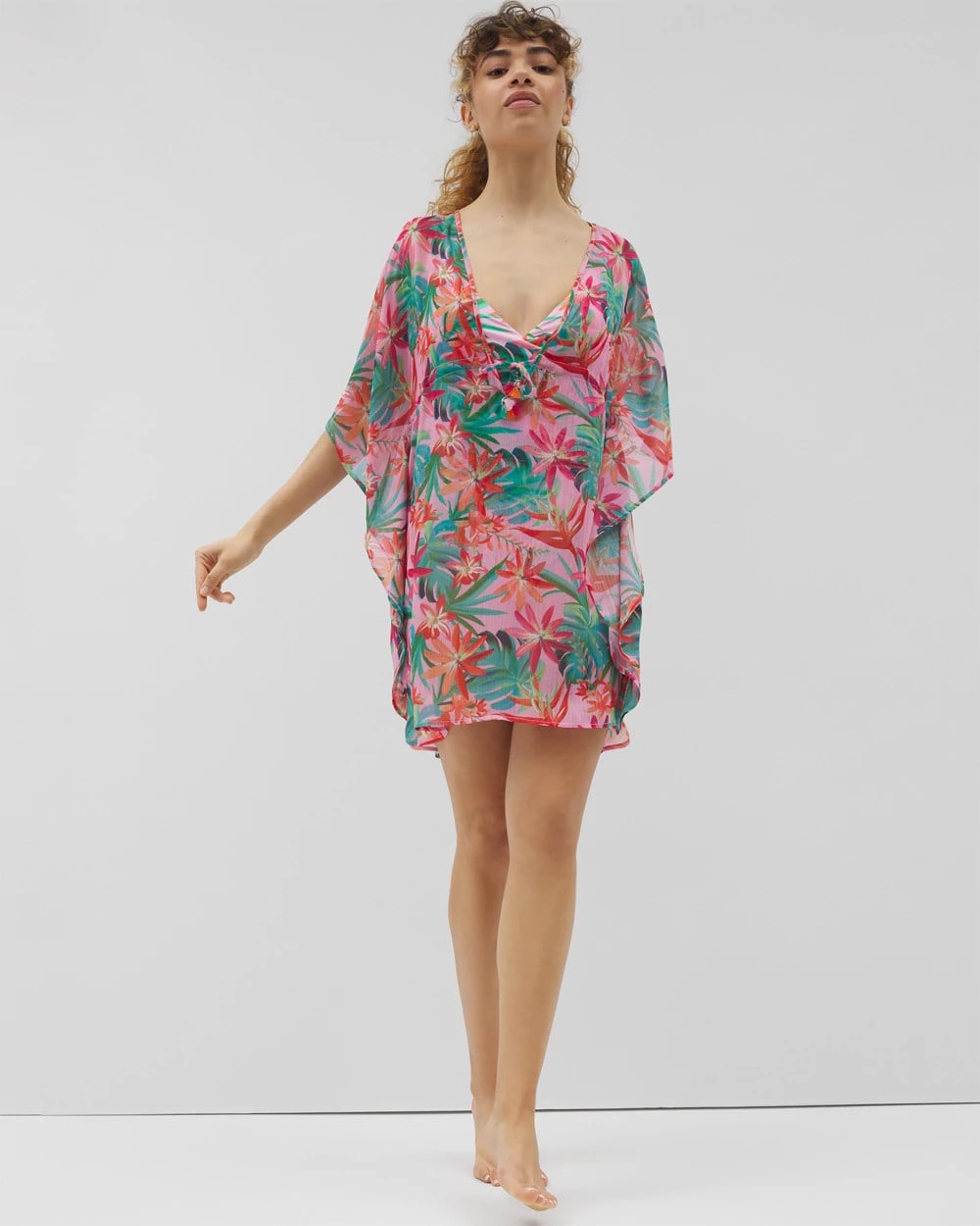 Everything Under the Sun Chiffon Caftan
