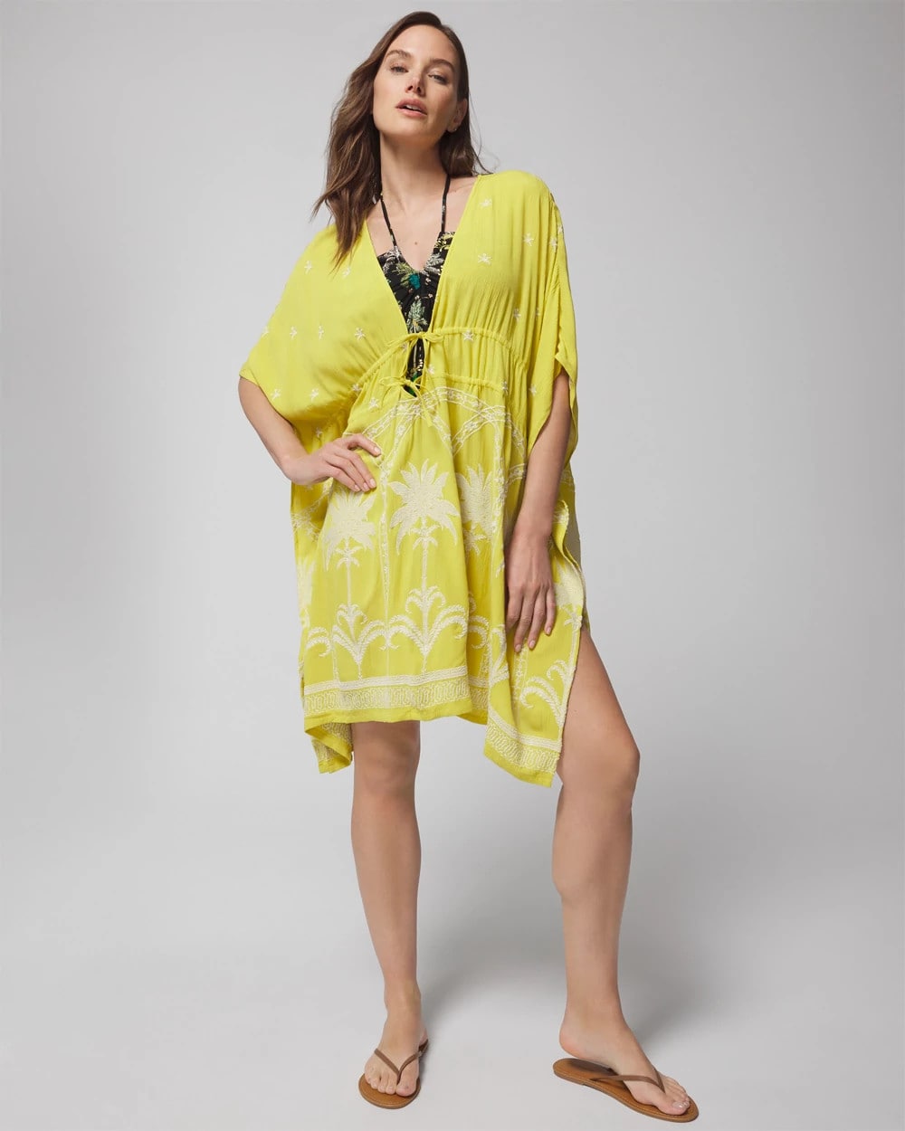 Embroidered Cover-Up