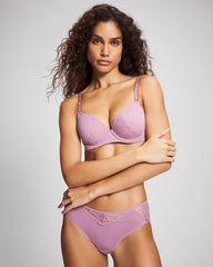 Perfect Coverage Convertible Bra with Lace back