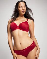 Perfect Coverage Convertible Bra with Lace back