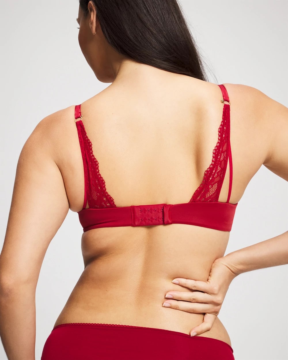 Perfect Coverage Convertible Bra with Lace back
