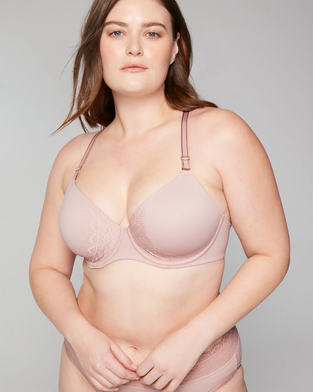 Perfect Coverage Convertible Bra with Lace back