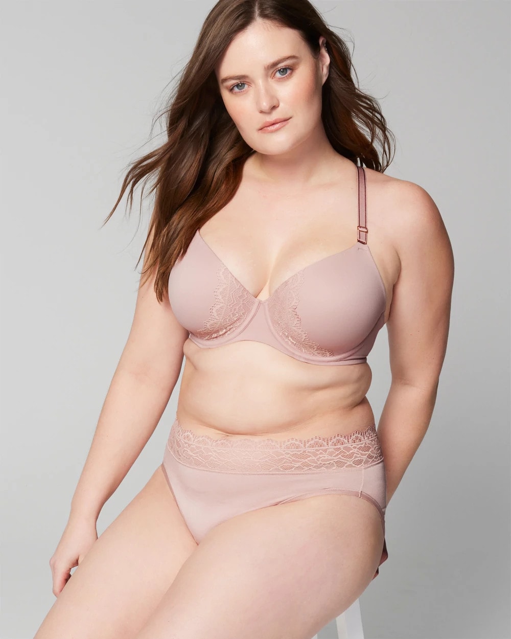 Perfect Coverage Convertible Bra with Lace back