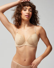 Perfect Coverage Convertible Bra with Lace back