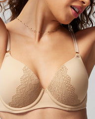 Perfect Coverage Convertible Bra with Lace back